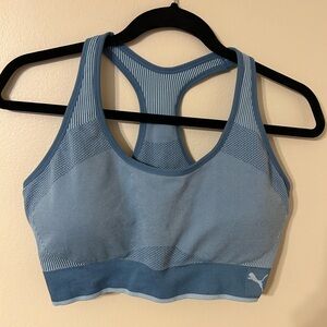 Puma Women's Blue Sports Bra